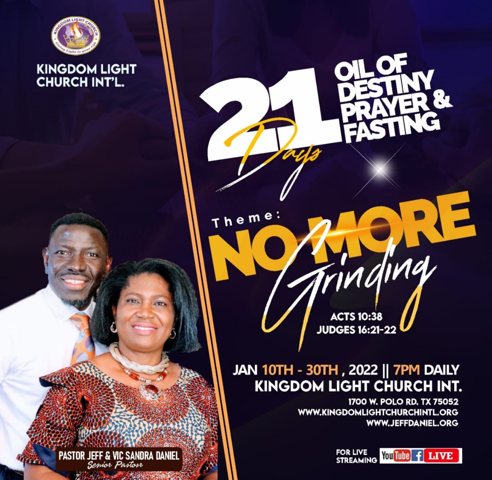 2022 FASTING AND PRAYER