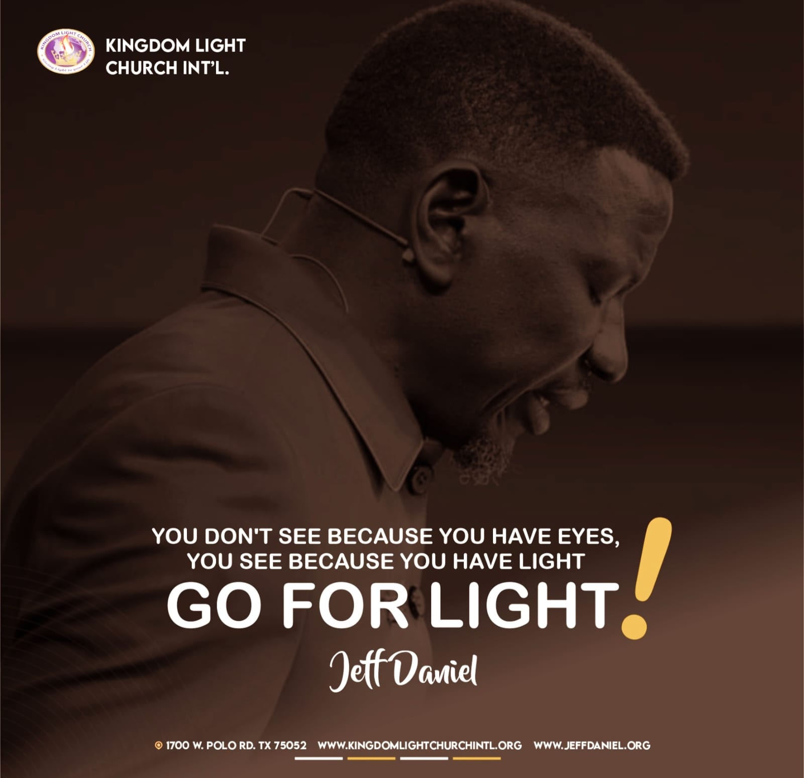 NO LIGHT: NO SIGHT!